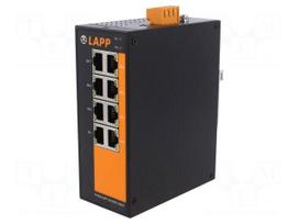 Automation module: switch Ethernet | unmanaged | 12÷48VDC | RJ45