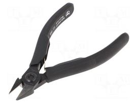 Pliers | side,cutting | ESD | blackened tool | 125mm | with side face