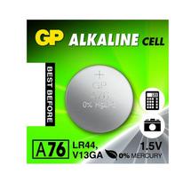 Baterijos GP LR44/AG13/A76, Alkaline, 1.5V, 1 vnt..