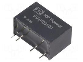Converter: DC/DC | 1W | Uin: 8.1÷9.9VDC | Uout: 9VDC | Iout: 111mA | SIP7