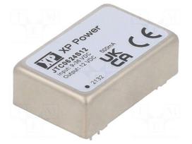 Converter: DC/DC | 6W | Uin: 9÷36VDC | Uout: 12VDC | Iout: 500mA | DIP24