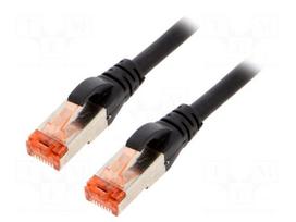 Patch cord | S/FTP | Cat 6 | RJ45 plug,both sides | stranded | Cu | 1m