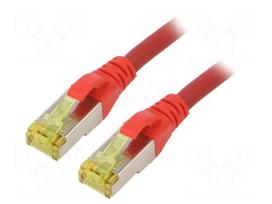 Patch cord | S/FTP | Cat 6a | RJ45 plug,both sides | stranded | Cu | 3m