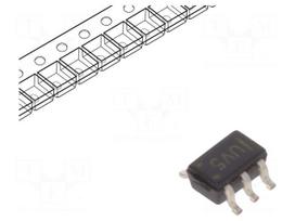 IC: digital | buffer,non-inverting,line driver | Ch: 2 | CMOS | SMD