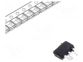 IC: digital | NOR | Ch: 1 | IN: 2 | CMOS | SMD | SC70-5 | 1.65÷5.5VDC | 10uA