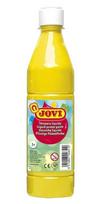 Guašo dažai JOVI, butelyje, 500ml, geltona