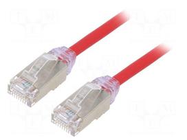 Patch cord | F/UTP | Cat 6a | RJ45 plug,both sides | wire | Cu | 0.5m