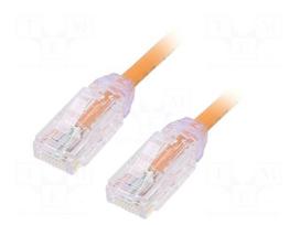 Patch cord | U/UTP | Cat 6a | RJ45 plug,both sides | wire | Cu | 1m | LSZH