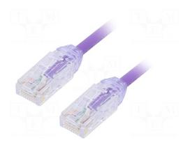 Patch cord | U/UTP | Cat 6a | RJ45 plug,both sides | wire | Cu | 1m | LSZH