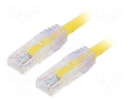 Patch cord | U/UTP | Cat 6a | RJ45 plug,both sides | wire | Cu | 1m | PVC