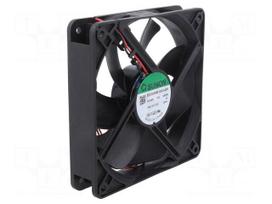 Fan: DC | axial | 48VDC | 120x120x25mm | 158m3/h | 40.5dBA | ball | 24AWG