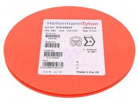 Markers | Marking: 3 | 4÷9mm | PVC | orange | -65÷105°C | leaded | HGDC4-9