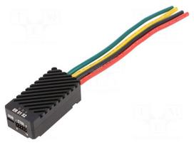 DC-motor driver | analog,RC,TTL,USB | 30A | Uin mot: 6÷34V | Ch: 1