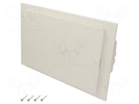 Enclosure: for modular components | IP40 | plaster embedded | golf