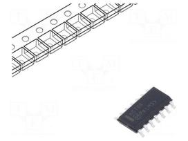 IC: digital | NOT | Ch: 6 | IN: 1 | SMD | SO14 | 4.5÷5.5VDC | -40÷85°C | ACT