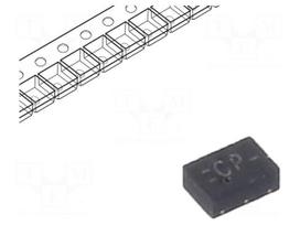 IC: digital | configurable,multiple-function | IN: 3 | CMOS | SMD | SON6