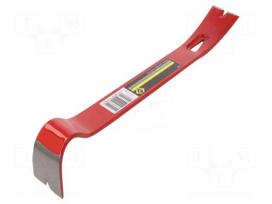 Clamp | flat tip | L: 380mm | W: 35mm | for nails | spring steel