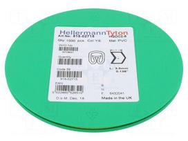 Markers | Marking:  | 2÷5mm | PVC | yellow | -65÷105°C | leaded | HGDC2-5