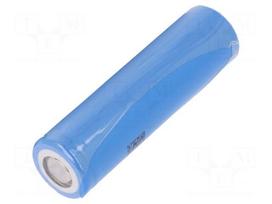 Re-battery: Li-Ion | 18650,MR18650 | 3.6V | 2850mAh | Ø18.4x65mm