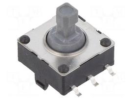 Joystick | NO x6 | Pos: 6 | 0.02A/15VDC | SMT | none | 4.9N | -20÷70°C | grey