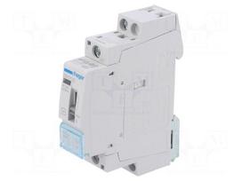 Contactor: 1-pole installation | 25A | 230VAC | NO | ERC | -10÷50°C
