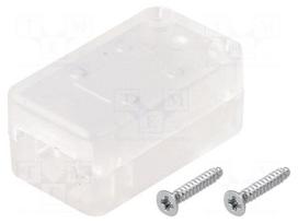 Enclosure: for USB | X: 20mm | Y: 35mm | Z: 15.5mm | ABS