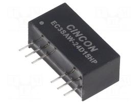 Converter: DC/DC | 3W | Uin: 9÷36VDC | Uout: 15VDC | Uout2: -15VDC | THT