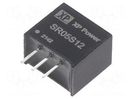 Converter: DC/DC | Uin: 15÷34VDC | Uout: 12VDC | Iout: 500mA | SIP3 | THT
