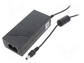 Power supply: switching | 19VDC | 3.42A | Out: 5,5/2,5 | 65W | 90÷264VAC
