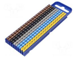 Markers | Marking: L1,L2,L3,N,ground | 2.8÷3.8mm | polyamide | WIC