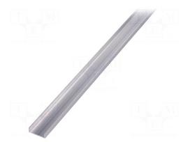 Profiles for LED modules | natural | L: 2m | WAY10 | aluminium