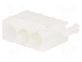 Connector: wire-board | male | PIN: 3 | straight | for cable | THT | 6.7mm