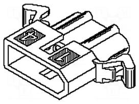 Connector: wire-wire | plug | male/female | PIN: 4 | Standard .062"