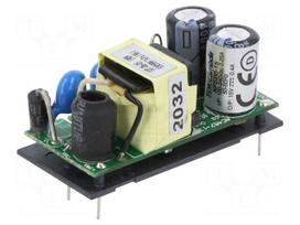 Converter: AC/DC | 6W | Uin: 90÷264VAC | 15VDC | Iout: 0.4A | 81% | KPSB6