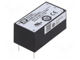 Converter: AC/DC | 20W | Uin: 85÷264VAC,120÷370VDC | Uout: 15VDC | 83%