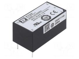 Converter: AC/DC | 10W | Uin: 85÷264VAC,120÷370VDC | Uout: 9VDC | OUT: 1