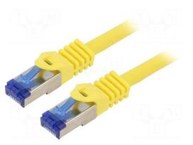 Patch cord | S/FTP | Cat 6a | RJ45 plug,both sides | stranded | Cu