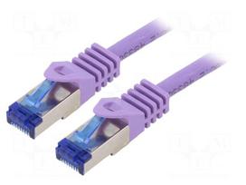 Patch cord | S/FTP | Cat 6a | RJ45 plug,both sides | stranded | Cu | 3m