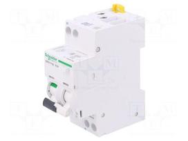 RCBO breaker | Inom: 6A | Ires: 30mA | Max surge current: 250A | IP20