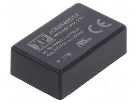 Converter: DC/DC | 6W | Uin: 36÷75VDC | Uout: 12VDC | Uout2: -12VDC | THT