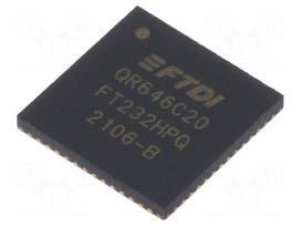 IC: interface | I2C,MPSSE,SPI,UART,USB C | Hi-Speed | 3÷3.6VDC