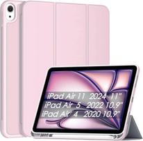 Sonlaryin "iPad Air 11" dėklas 2024 Pink su "Apple Pencil" automatinio žadinimo laikikliu