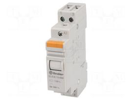Relay: installation | monostable | NO x2 | Ucoil: 110VAC | 22.22 | 20A