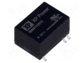 Converter: DC/DC | 1W | Uin: 10.8÷13.2VDC | Uout: 12VDC | Iout: 1.68mA
