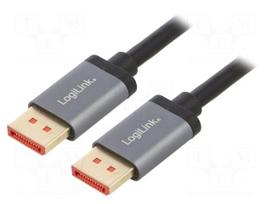 Cable | DisplayPort plug,both sides | DisplayPort 1.4 | 2m | black