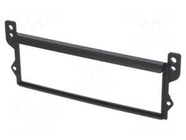Radio frame | Mini | 1 DIN | black