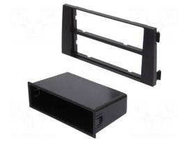 Radio frame | Audi | 2 DIN | black