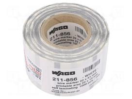 Label | 15mm | 22mm | white | Smart Printer,WAGO 258-5000 | laminated