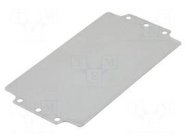 Mounting plate | steel | Plating: zinc