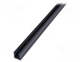 Heatsink: extruded | U | SOT93,TO218,TO220,TO247,TOP3 | black